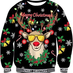 NEW Christmas Reindeer Sweatshirt